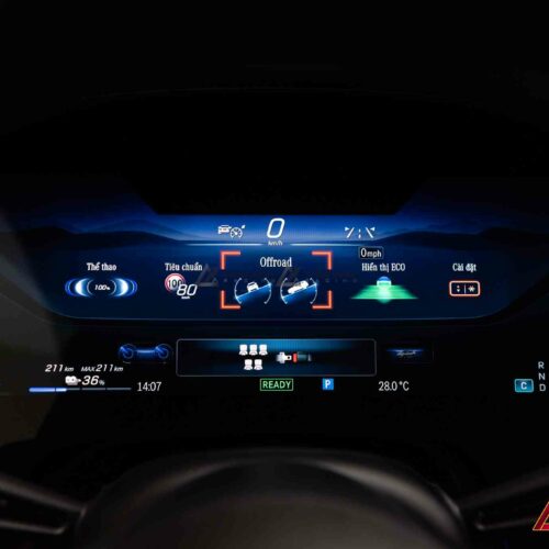 Giao diện Head-Up Display tùy chỉnh theo người dùng EQS