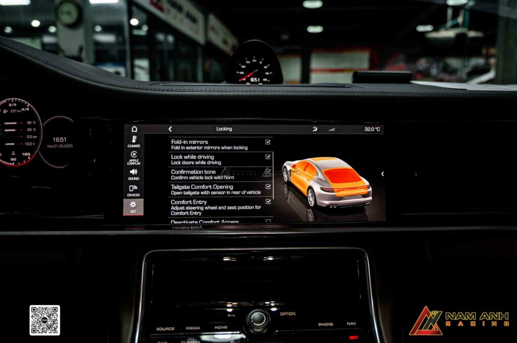 Giữ chế độ vận hành theo đúng thói quen người lái – không bị ép trở lại cài đặt mặc định.