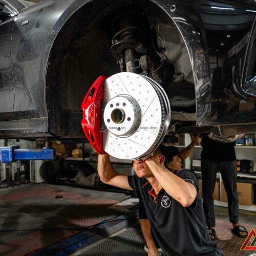 Lắp đặt phanh M Performance BMW G20 LCI giá tốt chính hãng tại Nam Anh Racing