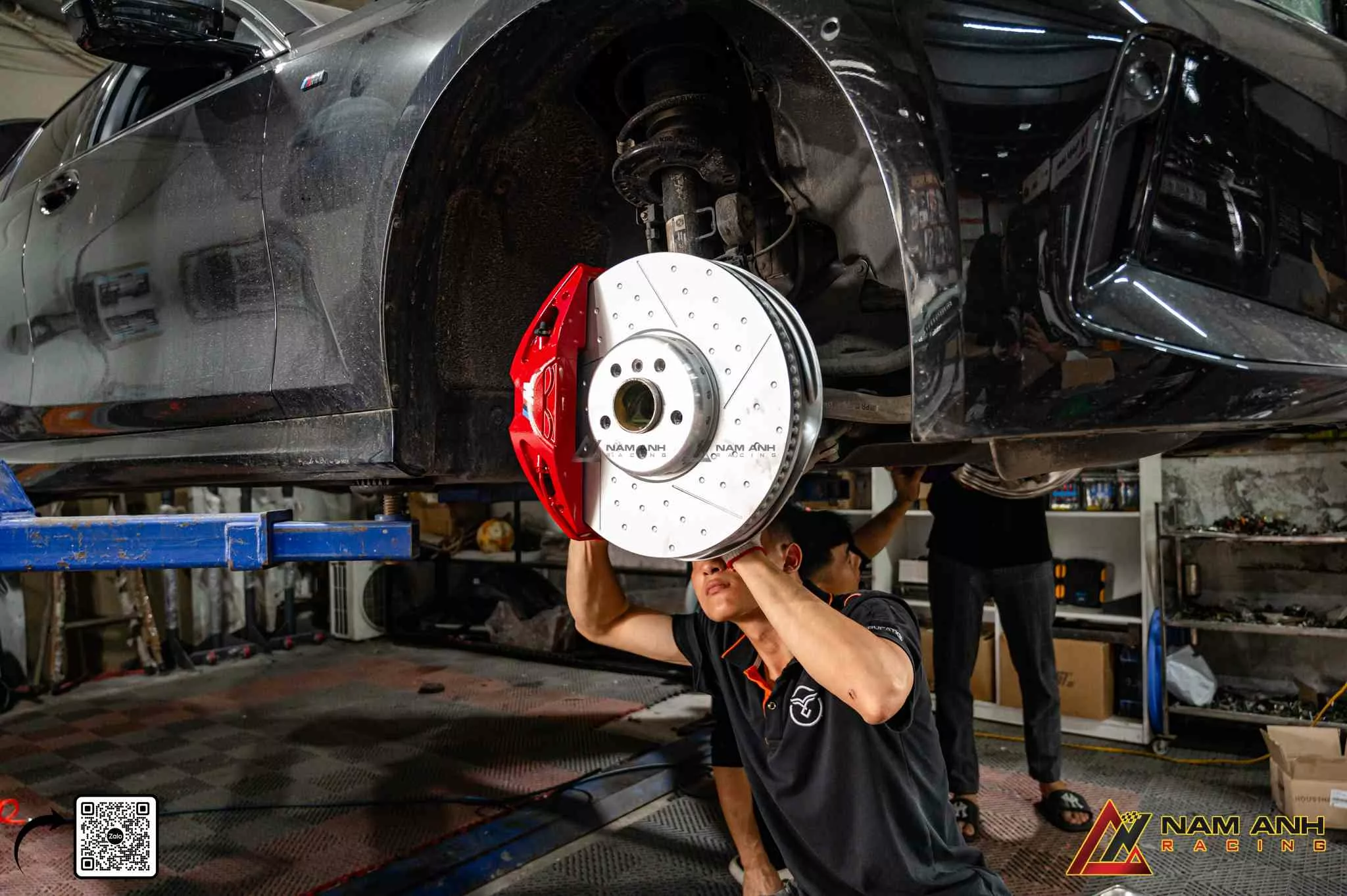 Lắp đặt phanh M Performance BMW G20 LCI giá tốt chính hãng tại Nam Anh Racing