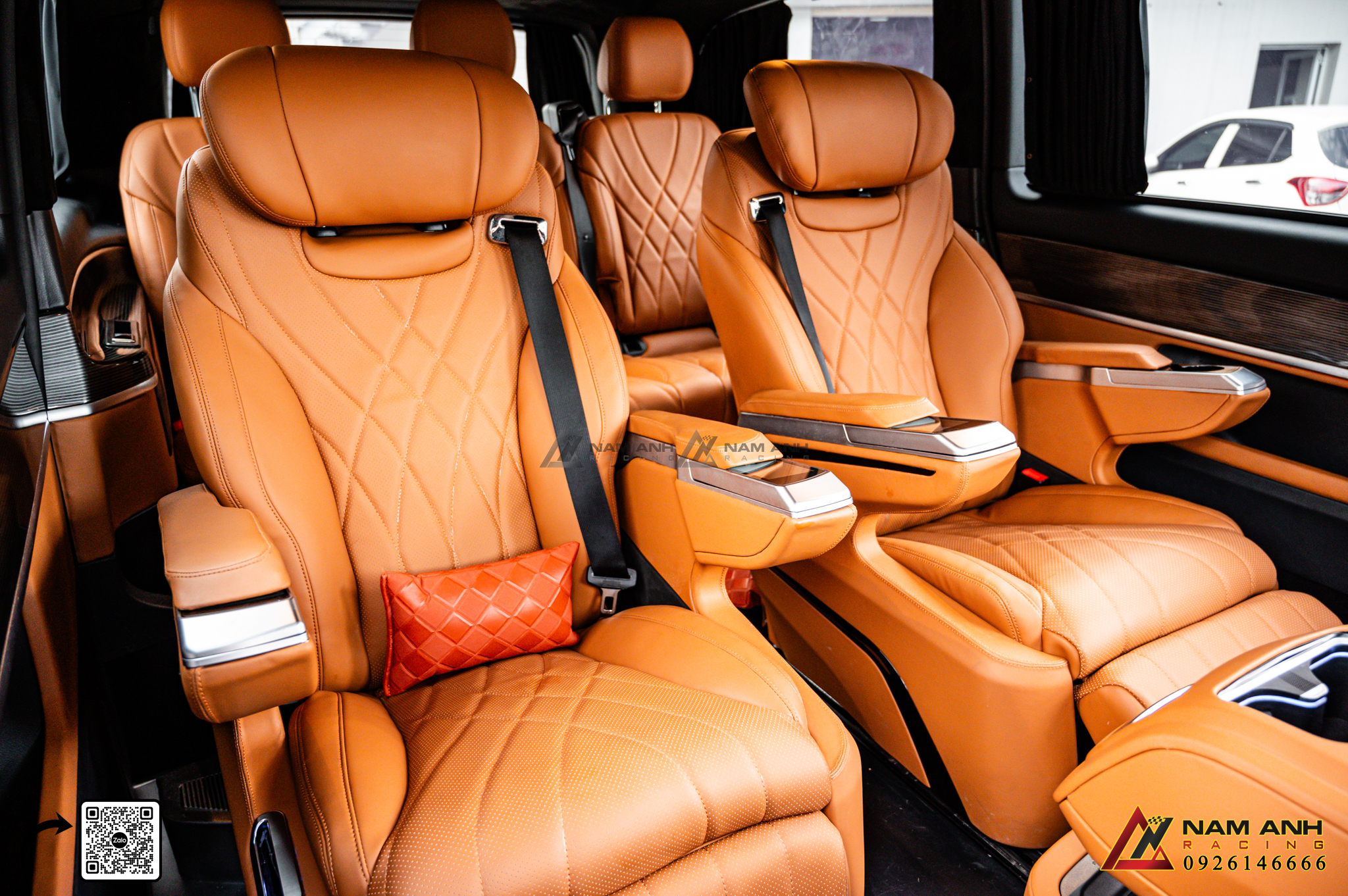 Giới Thiệu Hệ Thống Ghế VIP 4 Ghế Cho V-Class | Mercedes V-Class W447 (2018-2024)