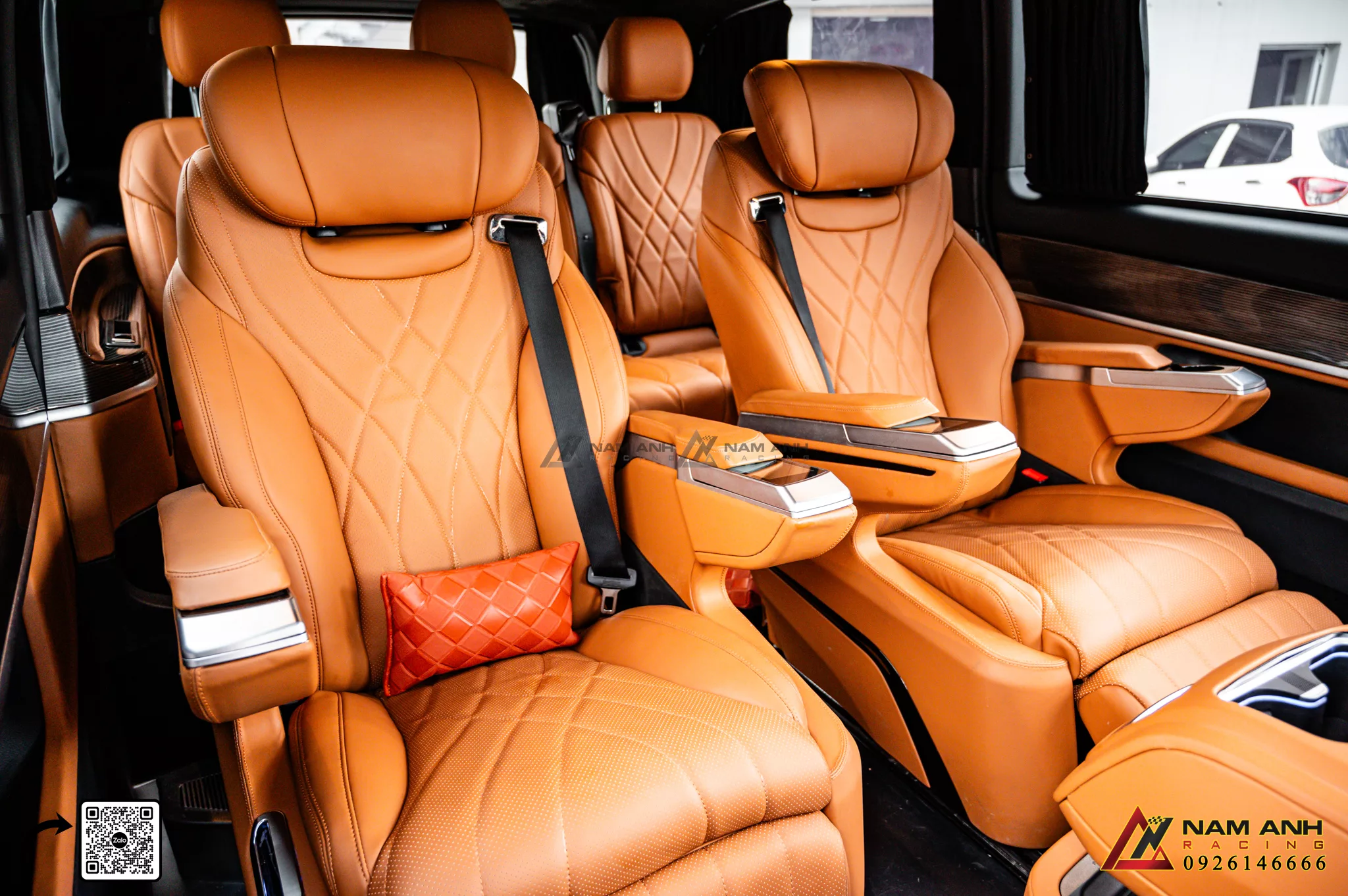 Giới Thiệu Hệ Thống Ghế VIP 4 Ghế Cho V-Class | Mercedes V-Class W447 (2018-2024)