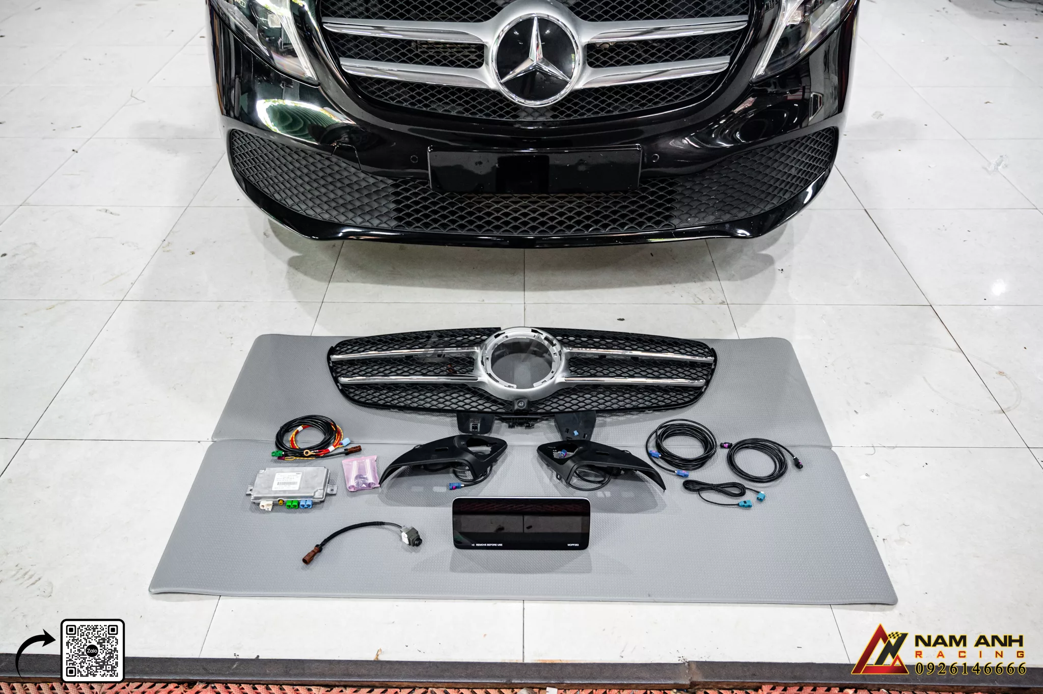 Giới Thiệu Hệ thống camera 360 chính hãng | Mercedes V-Class W447 (2018-2024)