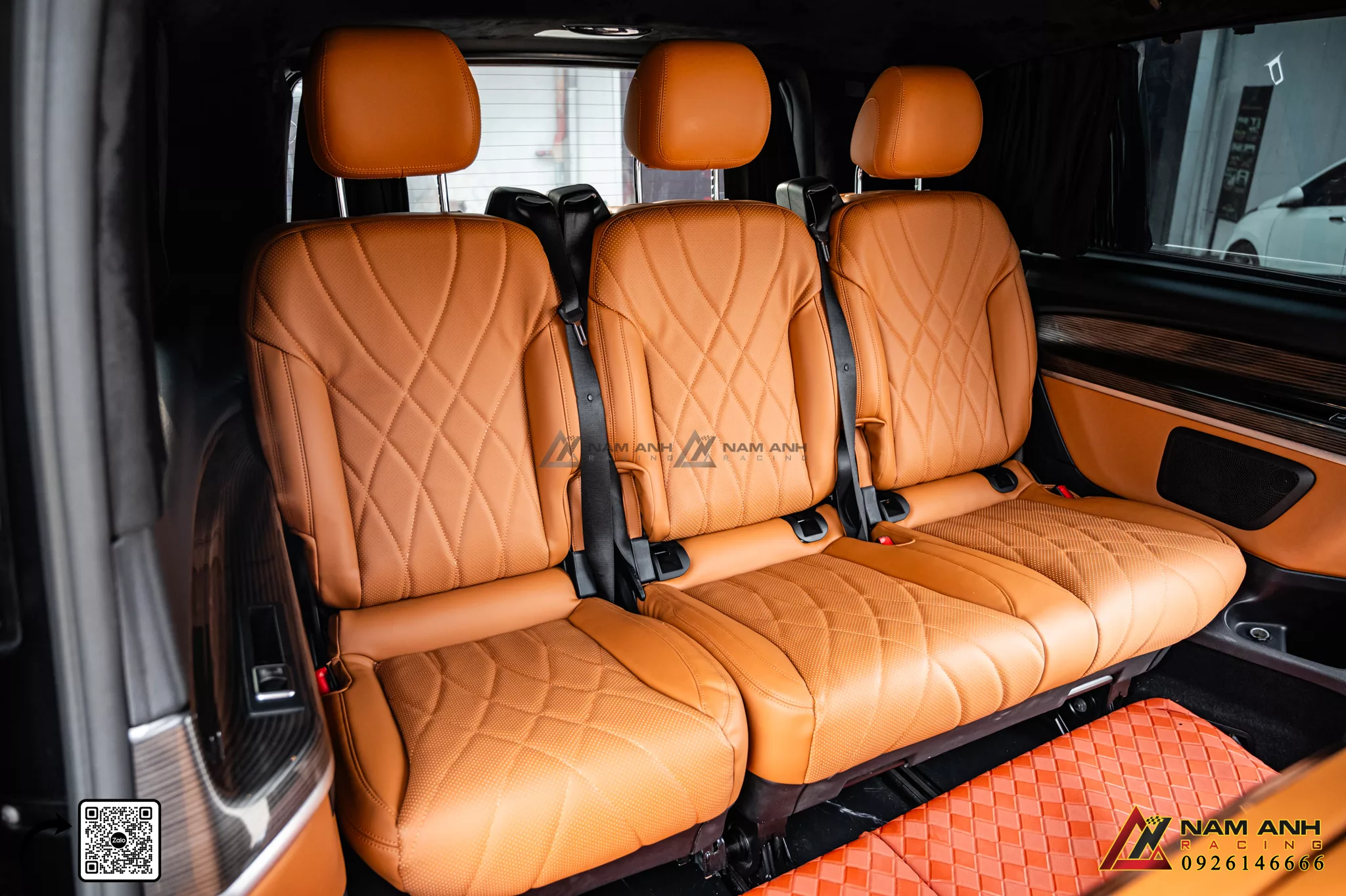 Chi Tiết Về Hệ Thống Ghế VIP 4 Ghế Cho V-Class | Mercedes V-Class W447 (2018–2024)