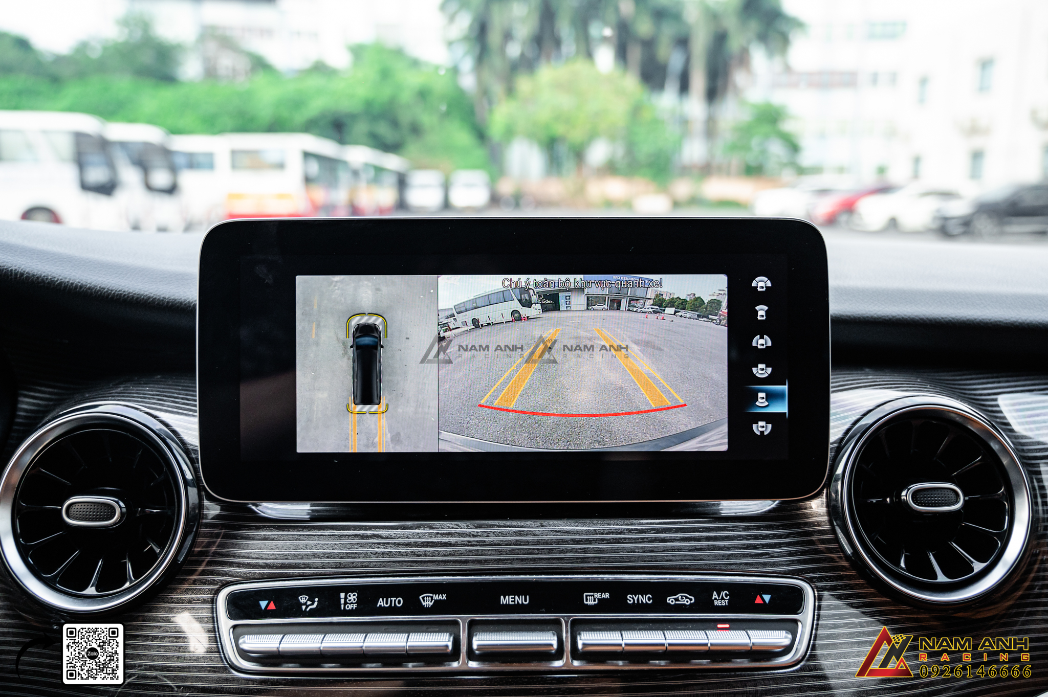 Các Tính Năng Nổi Bật Của Hệ thống camera 360 chính hãng | Mercedes V-Class W447 (2018-2024)