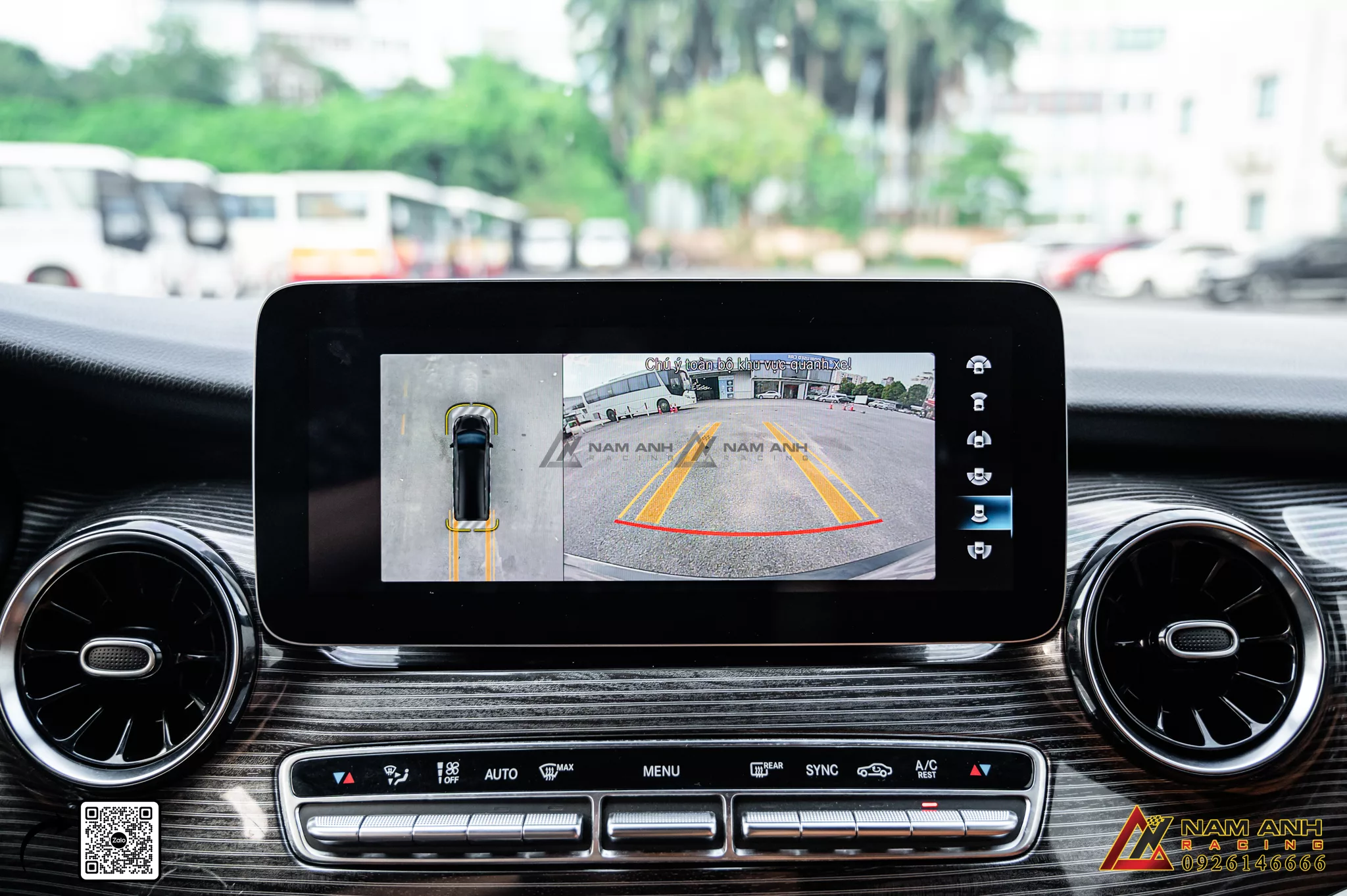 Các Tính Năng Nổi Bật Của Hệ thống camera 360 chính hãng | Mercedes V-Class W447 (2018-2024)