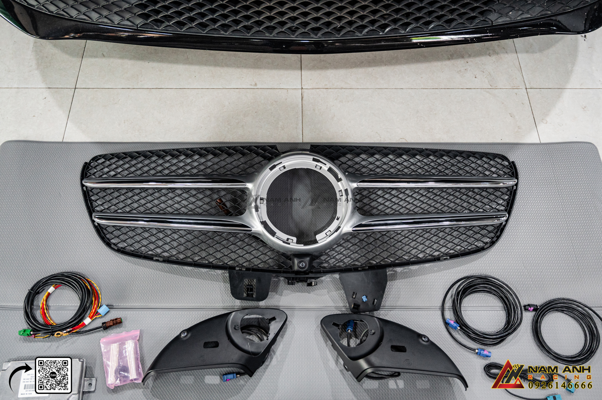 Cấu Tạo Hệ Thống Camera 360 Chính Hãng Cho Mercedes V-Class W447