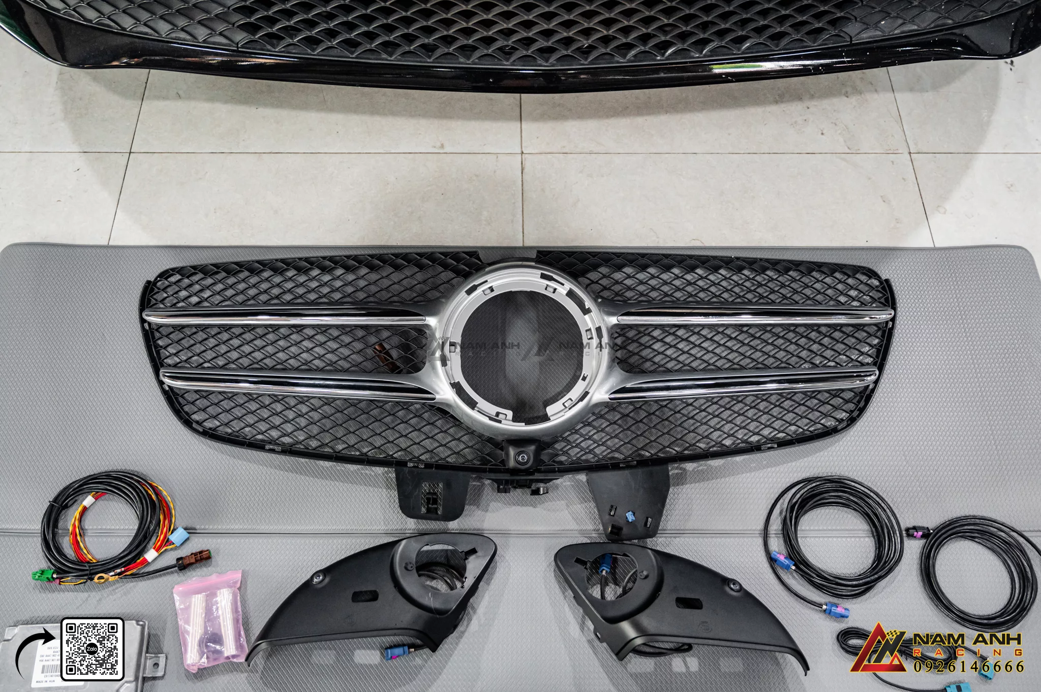 Cấu Tạo Hệ Thống Camera 360 Chính Hãng Cho Mercedes V-Class W447