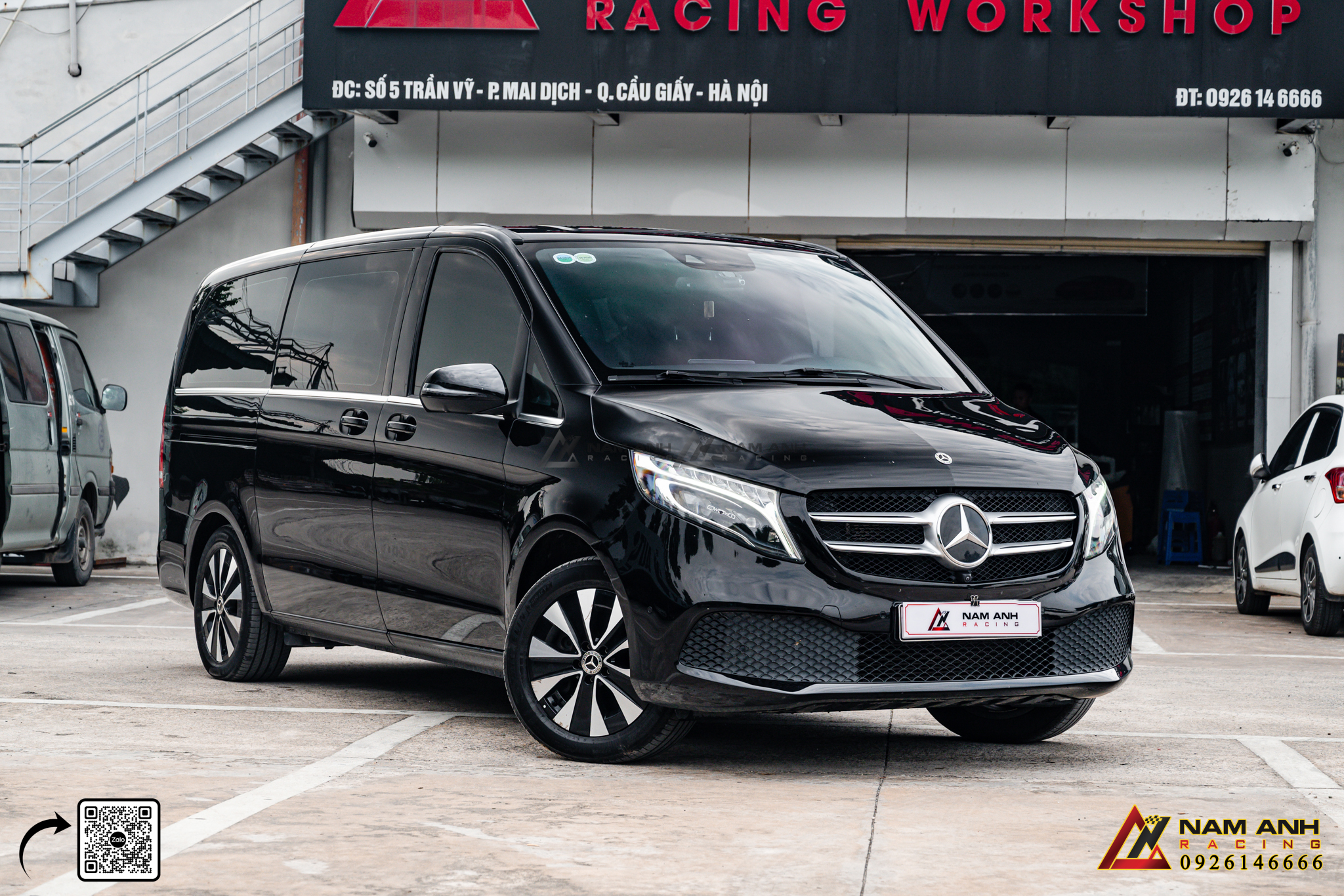 Lợi Ích Khi Lắp Đặt Hệ thống camera 360 chính hãng | Mercedes V-Class W447 (2018-2024)