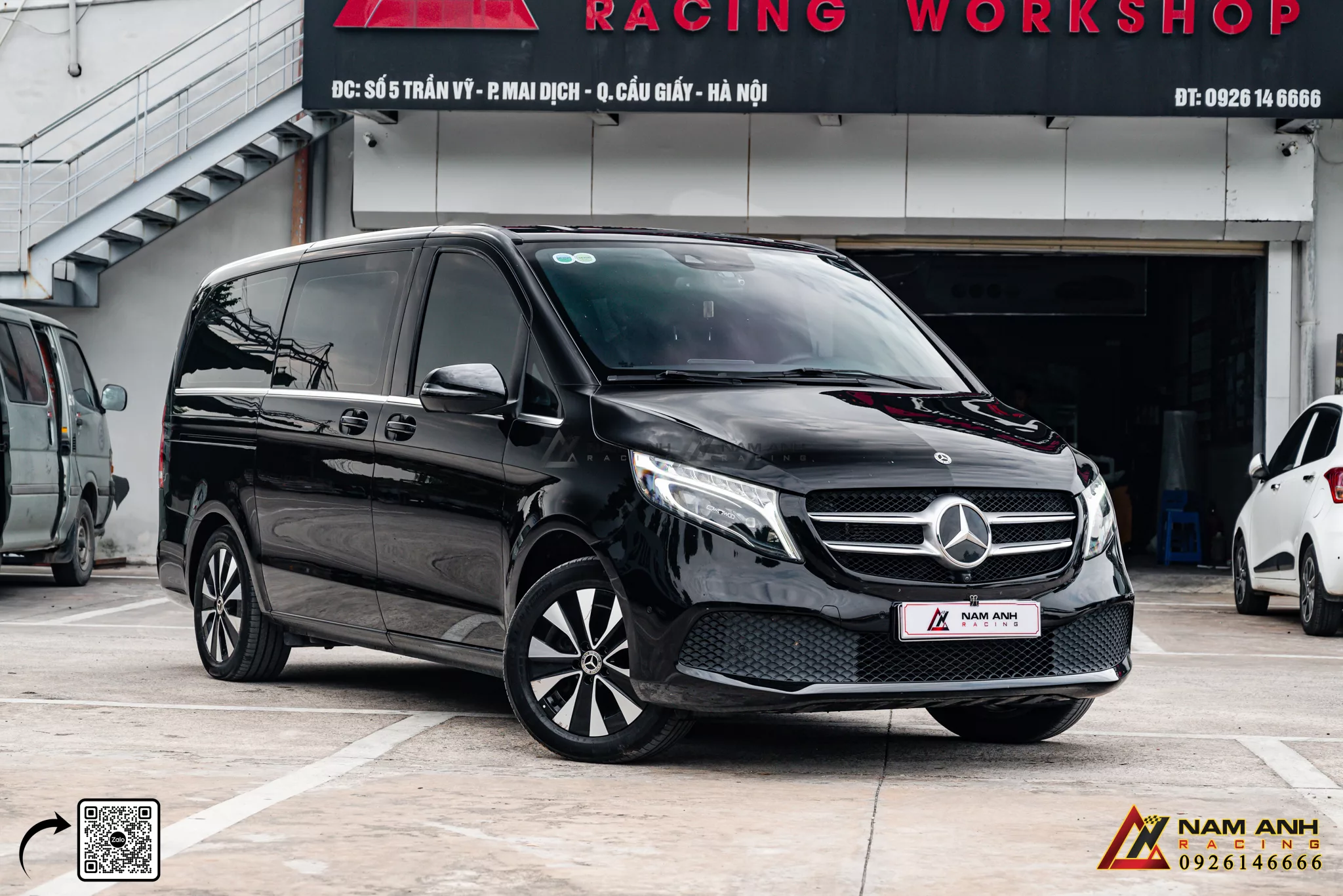Lợi Ích Khi Lắp Đặt Hệ thống camera 360 chính hãng | Mercedes V-Class W447 (2018-2024)