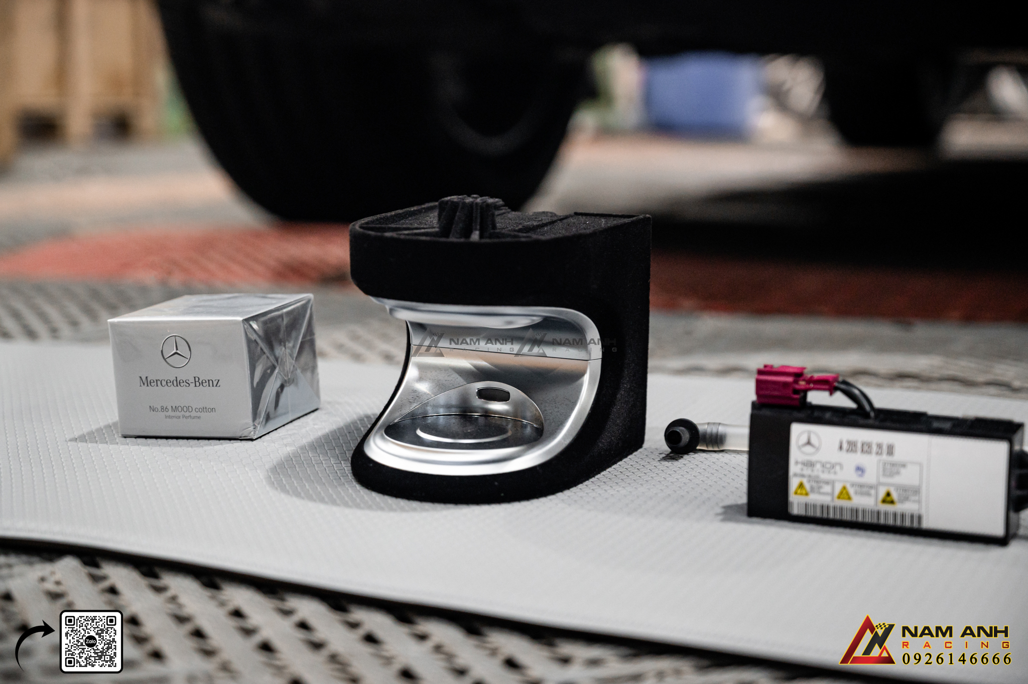 Hệ thống Bộ Phun Nước Hoa Air Balance Chính Hãng | Mercedes GLE-Class W167 (2018-2025) hoạt động một cách thông minh