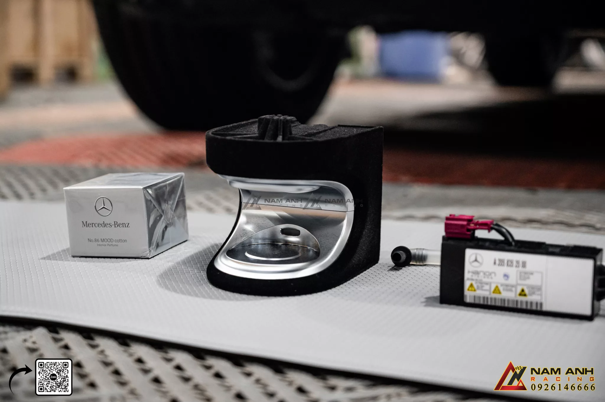 Hệ thống Bộ Phun Nước Hoa Air Balance Chính Hãng | Mercedes GLE-Class W167 (2018-2025) hoạt động một cách thông minh