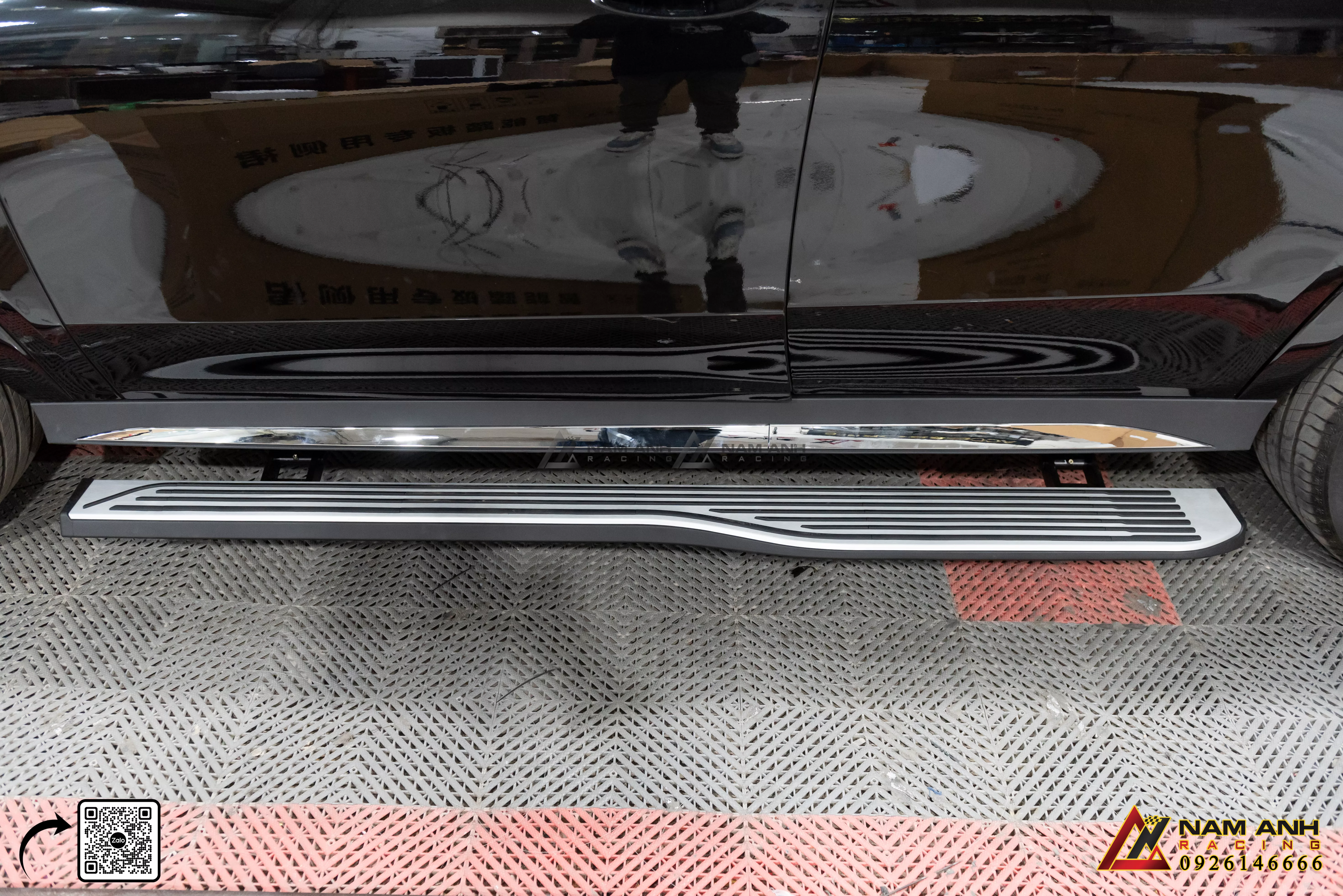 Thiết kế tinh tế của Hệ thống bậc bước điện | Mercedes GLE-Class W167 (2018-2025) giúp nâng cao giá trị thẩm mỹ