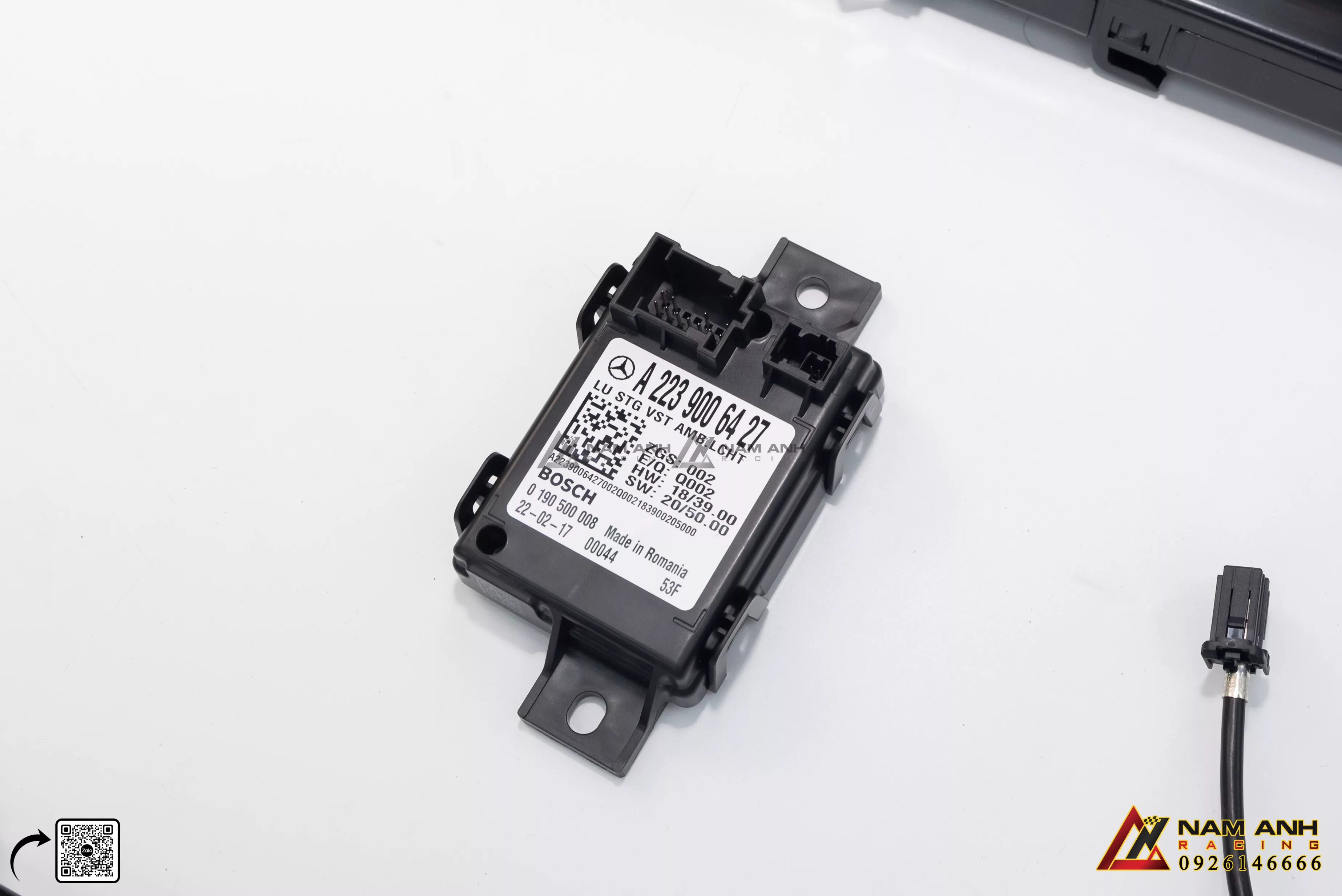 Cấu tạo và công nghệ của Hệ thống LED nội thất chính hãng | Mercedes S-Class W223 (2021-2025)