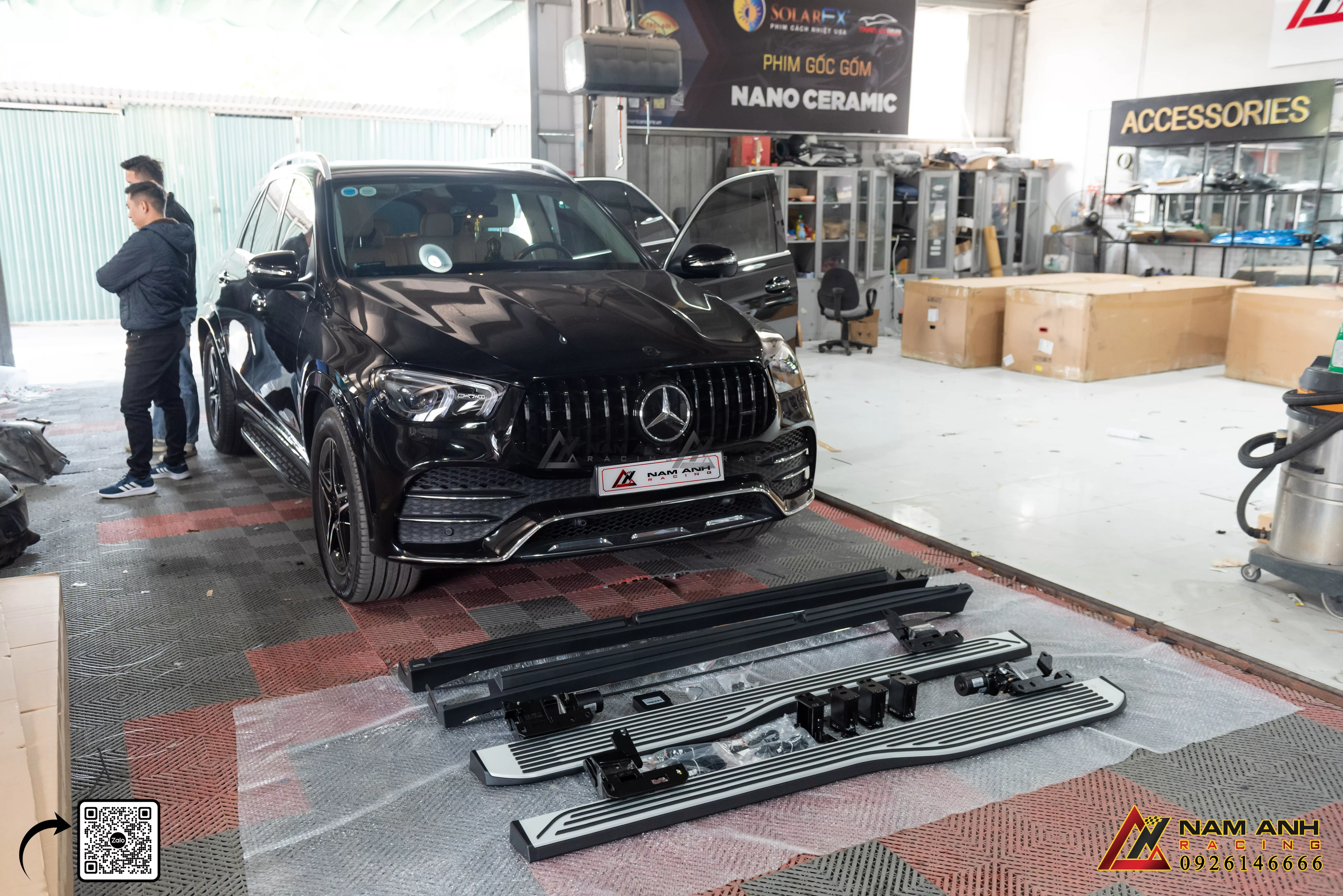 Lắp đặt Hệ thống bậc bước điện | Mercedes GLE-Class W167 (2018-2025) là một quy trình đơn giản