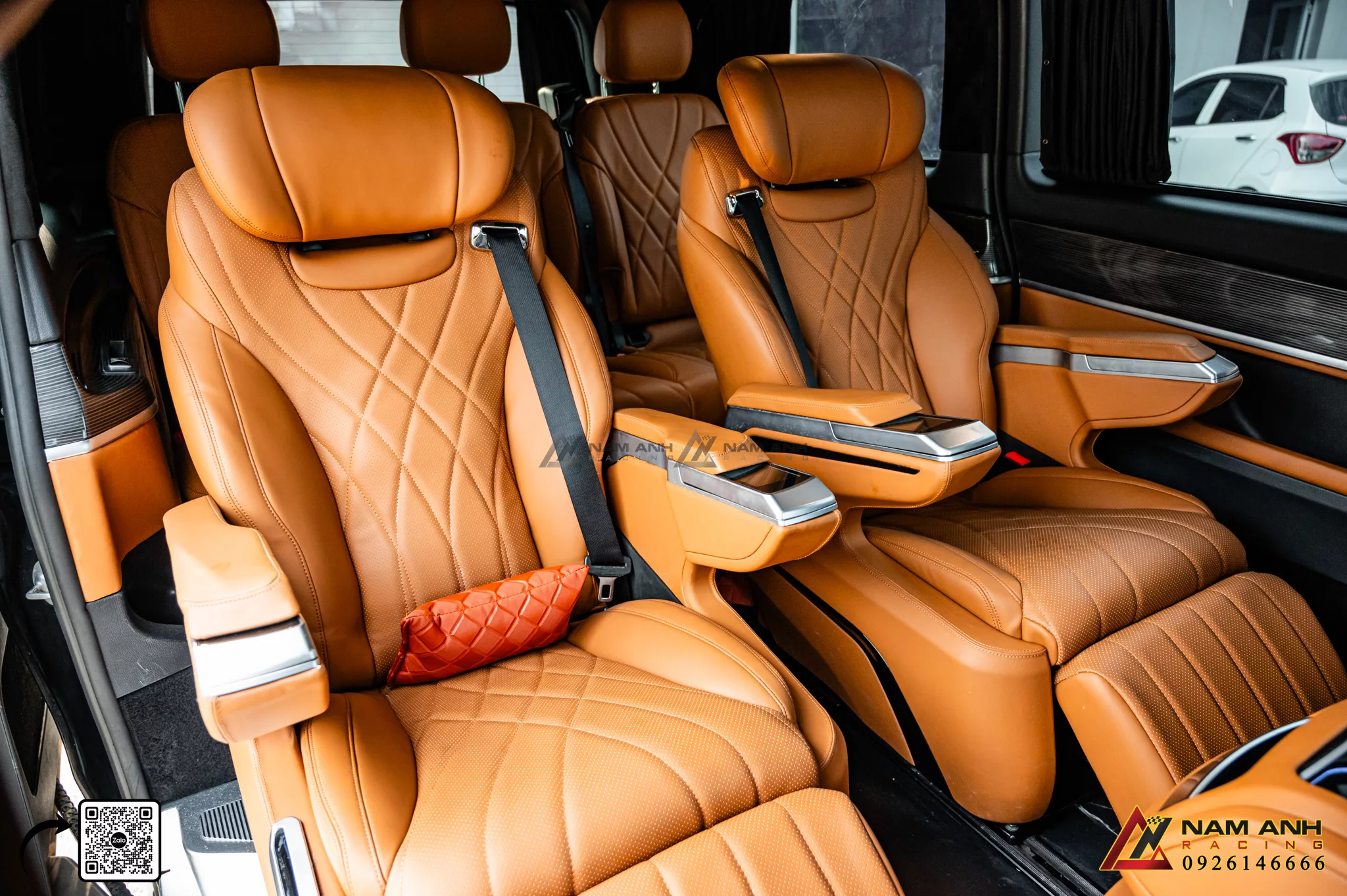 Các Lựa Chọn Ghế VIP 4 Ghế Chính Hãng Cho Mercedes V-Class