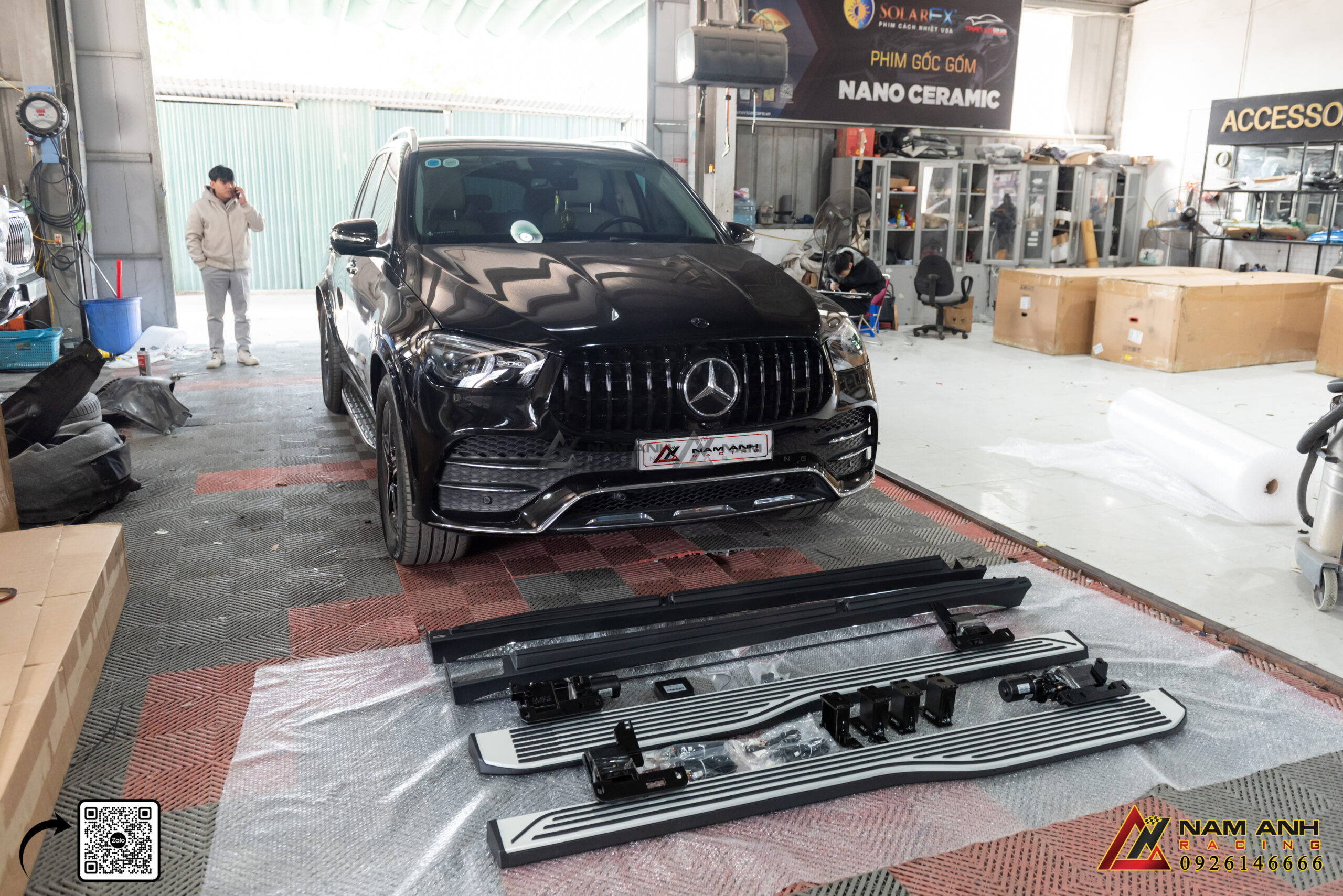 Địa Chỉ Uy Tín Để Nâng Cấp Hệ thống bậc bước điện | Mercedes GLE-Class W167 (2018-2025)