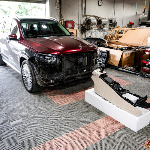 Địa Chỉ Uy Tín Để Nâng Cấp Tủ lạnh yên ngựa hàng ghế 1 | Mercedes GLS-Class (2019-2024)