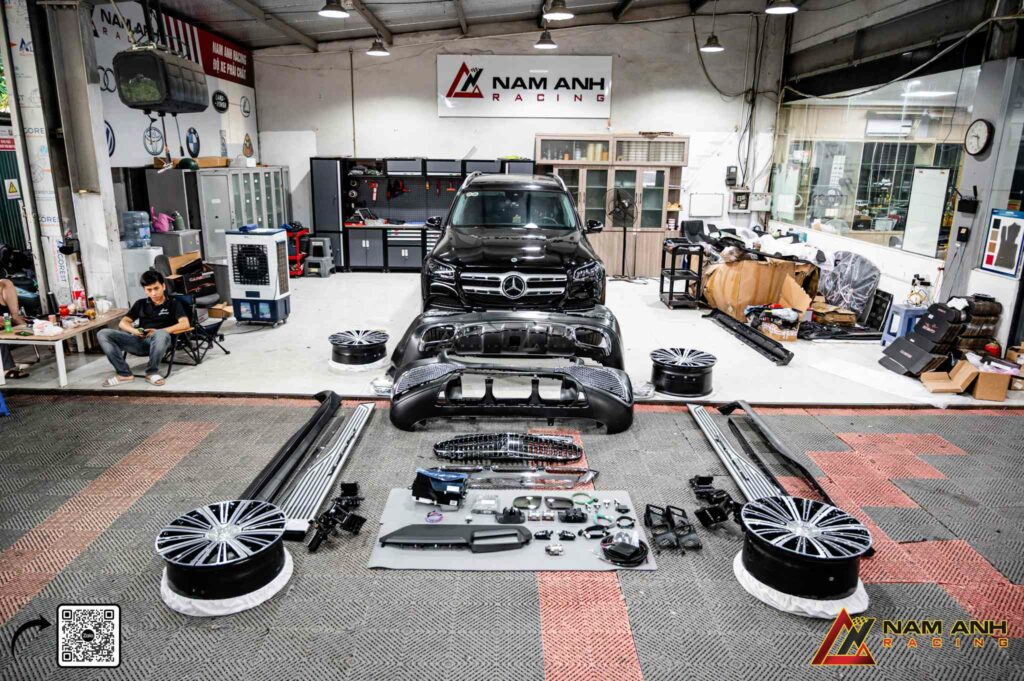 Độ Bodykit và option cho Mercedes GLS tại Nam Anh Racing 