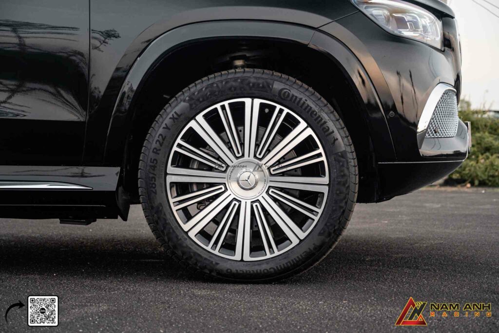 Mâm đa chấu hợp kim cao cấp nâng tầm diện mạo Mercedes GLS 