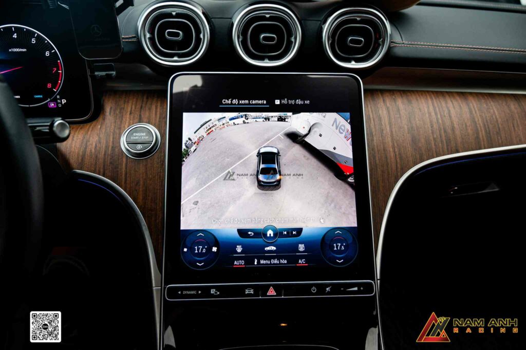 Lắp camera 360 không can thiệp hệ thống điện của C200 2025 