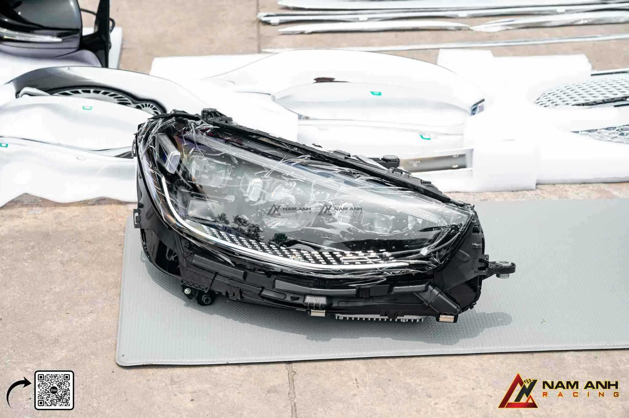 Bộ đèn hậu LED W223 lắp chuẩn cho S-Class W221