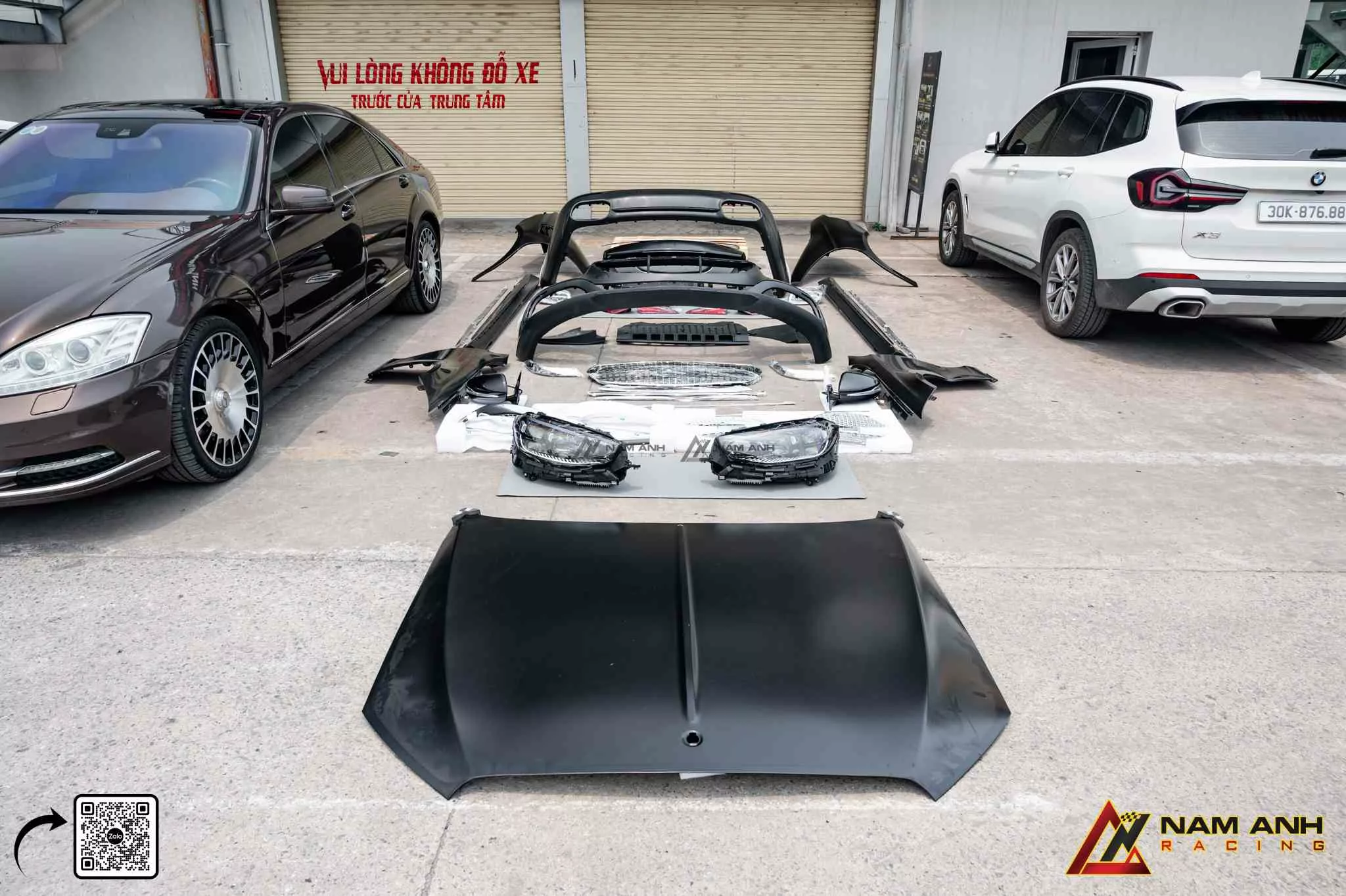 Mercedes-Benz W221 lên đời W223 với bodykit cao cấp