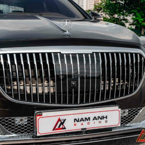 Cản trước W223 lắp cho Mercedes W221 không cần chế