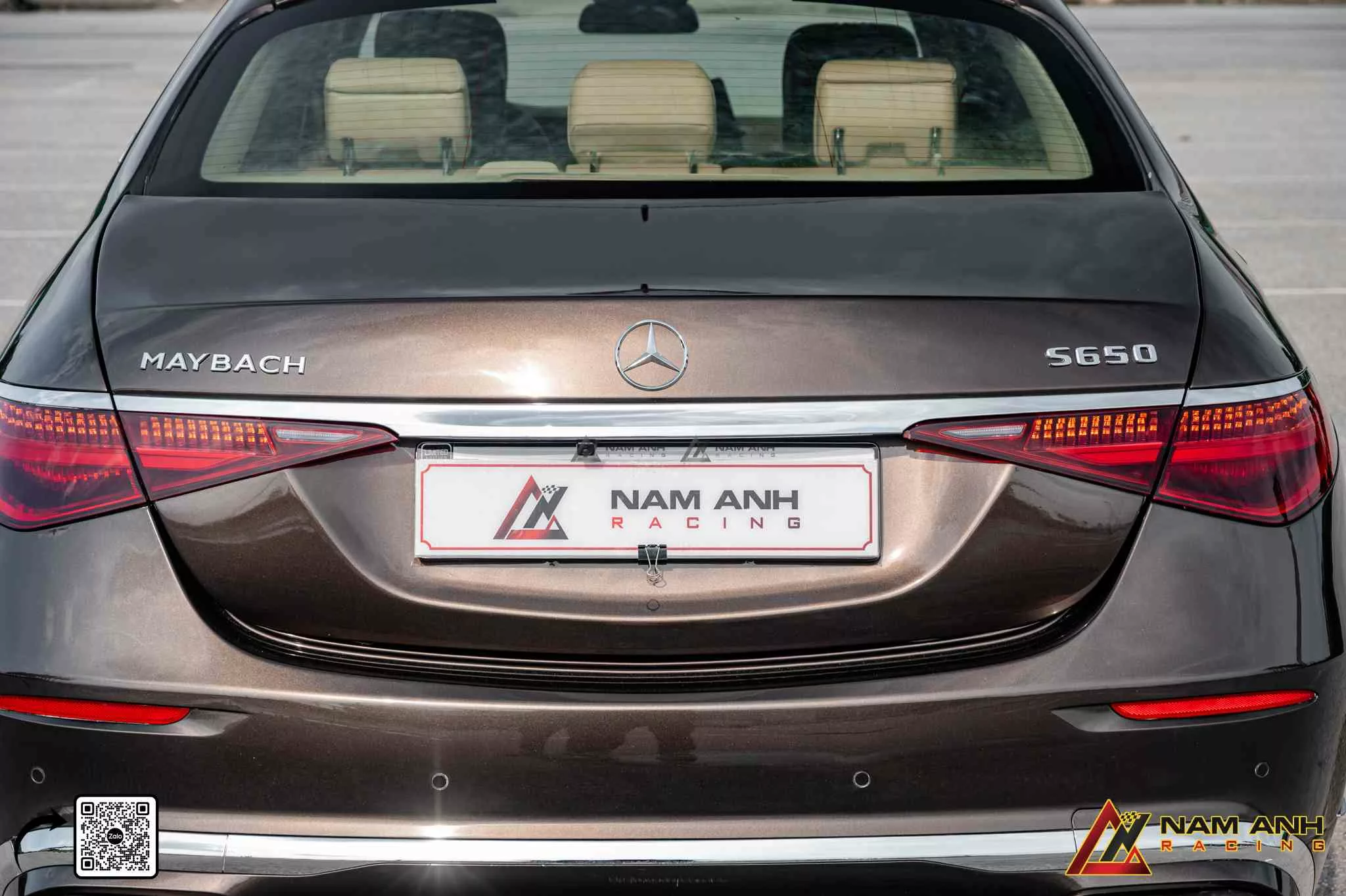 Cản sau thiết kế theo form W223 lắp vừa W221