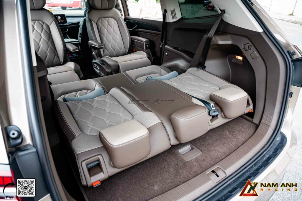 Tận hưởng sự thư giãn tối đa trong những chuyến đi dài với ghế hàng 3