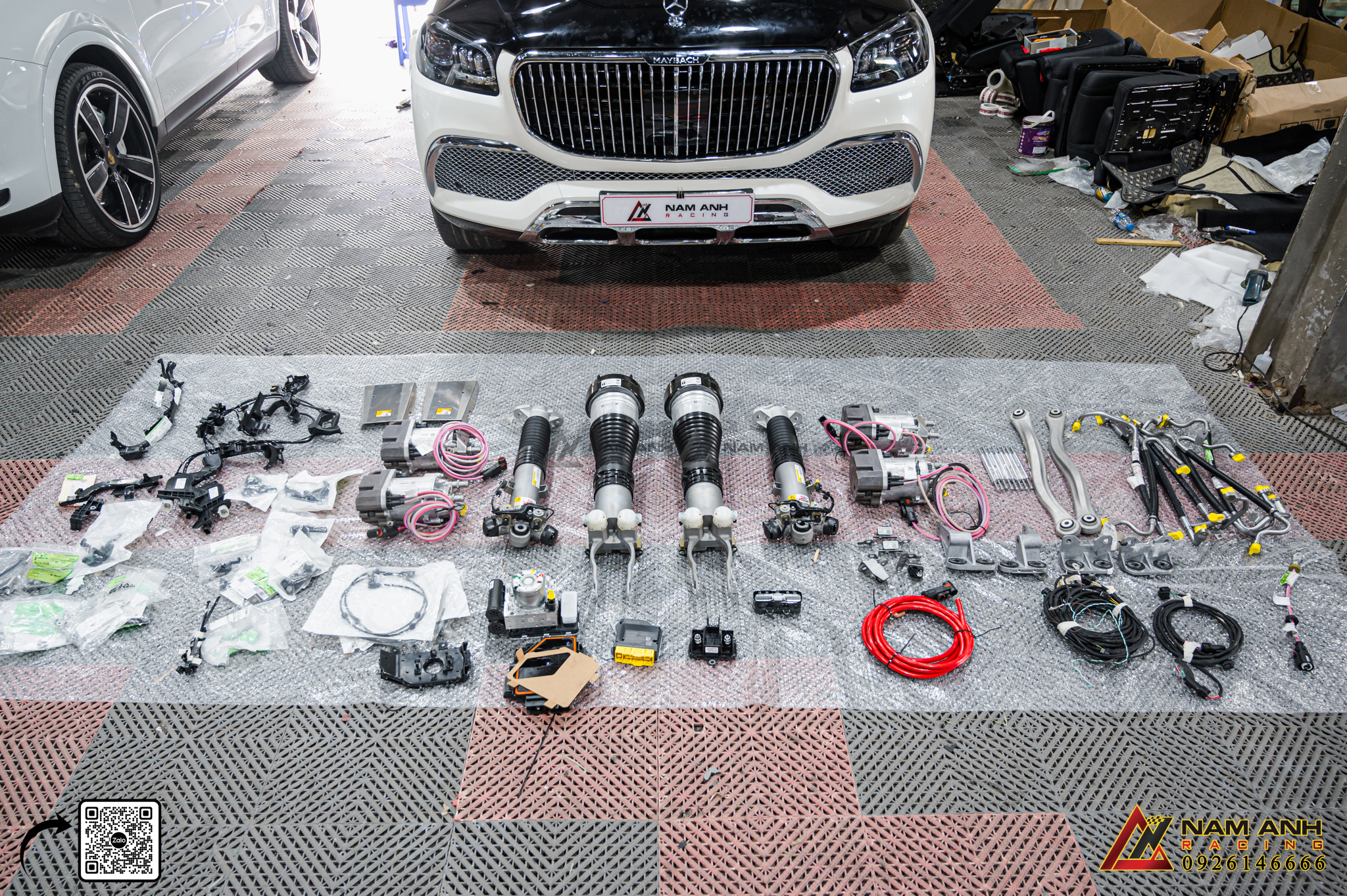 Giới Thiệu Về Hệ Thống Phuộc E-Active Body Control | Mercedes GLS-Class