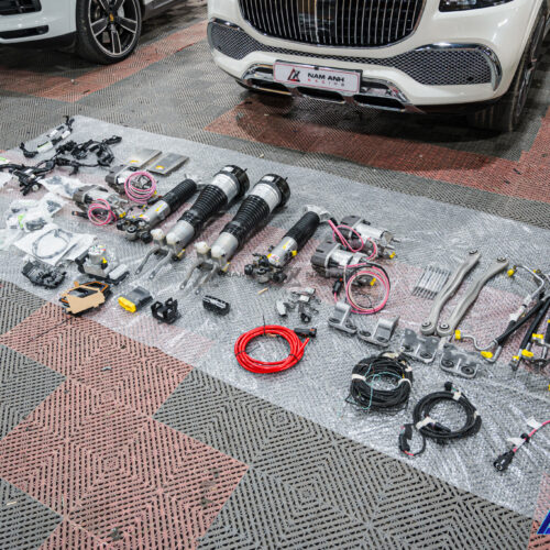 Cấu Tạo Chính Của Hệ Thống Phuộc E-Active Body Control | Mercedes GLS-Class