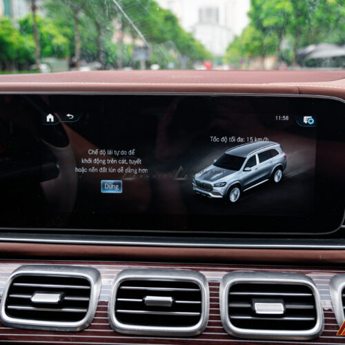 Bộ điều khiển trung tâm ECU là thành phần chủ chốt của hệ thống phuộc E-Active Body Control | Mercedes GLS-Class