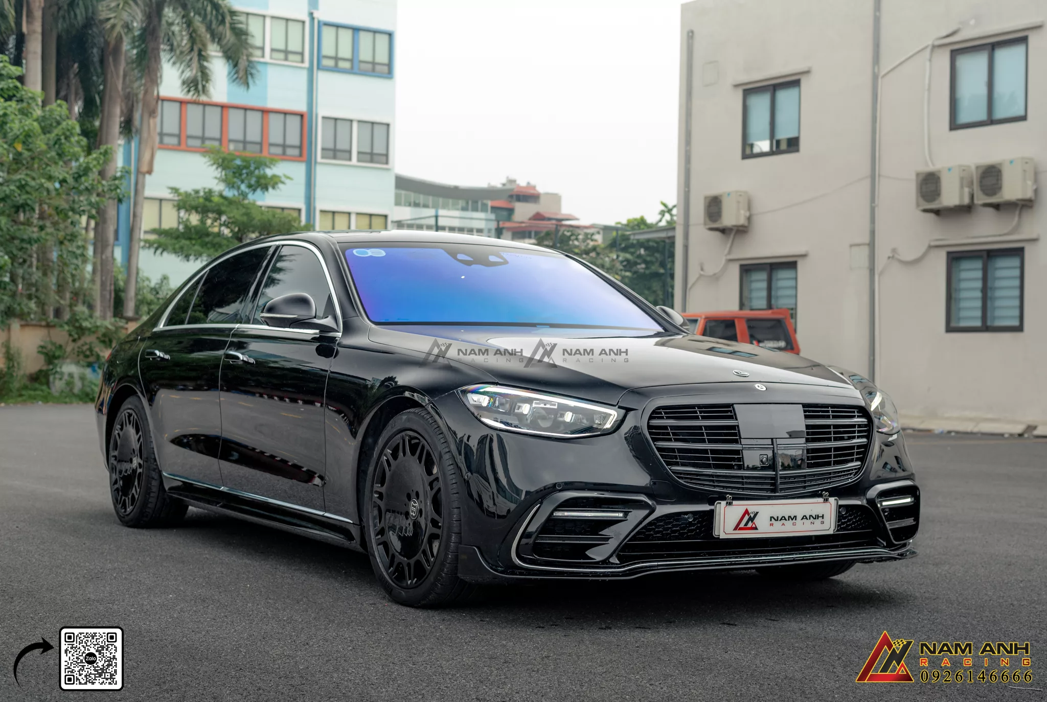 Bodykit Brabus B50 | Mercedes S-Class W223 (2022-2025) được thiết kế dựa trên nguyên lý khí động học
