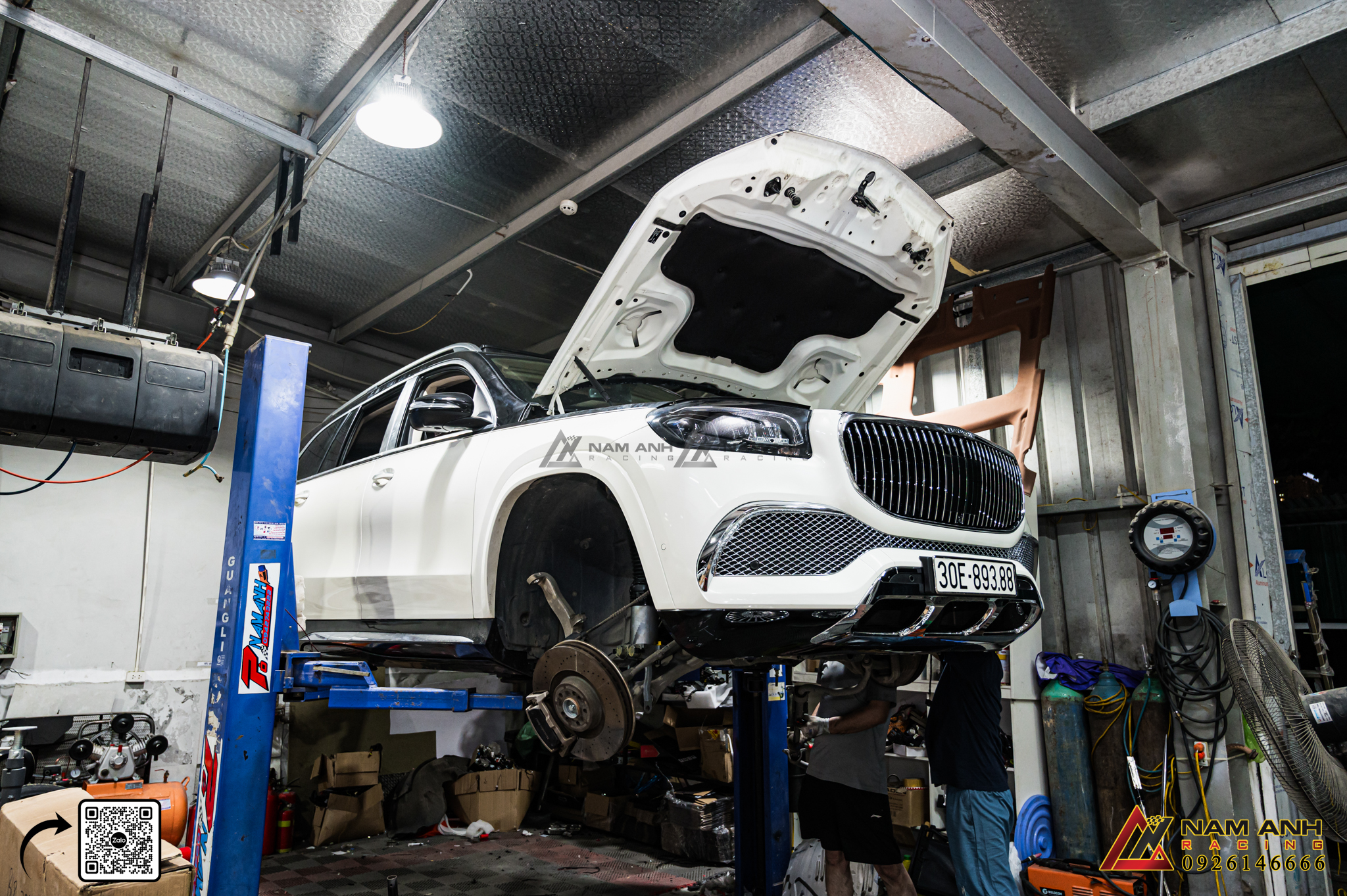 Địa Chỉ Uy Tín Để Nâng Cấp Hệ thống phuộc E-Active Body Control | Mercedes GLS-Class