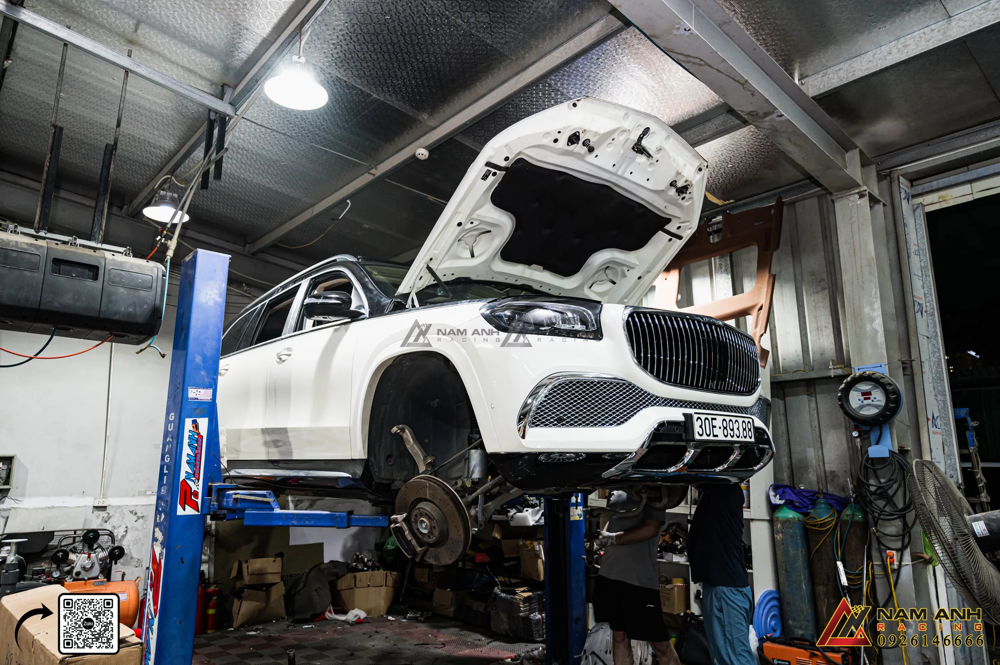 Địa Chỉ Uy Tín Để Nâng Cấp Hệ thống phuộc E-Active Body Control | Mercedes GLS-Class