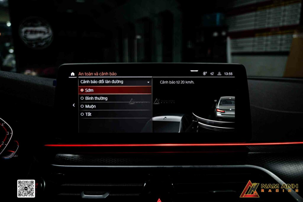 Cảnh báo sớm khi áp suất lốp bất thường, giúp tránh rủi ro và sự cố trên đường.
