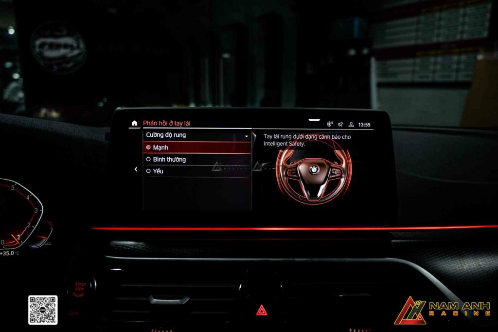 Cảm biến áp suất lốp theo dõi tình trạng lốp theo thời gian thực, đảm bảo an toàn vận hành.