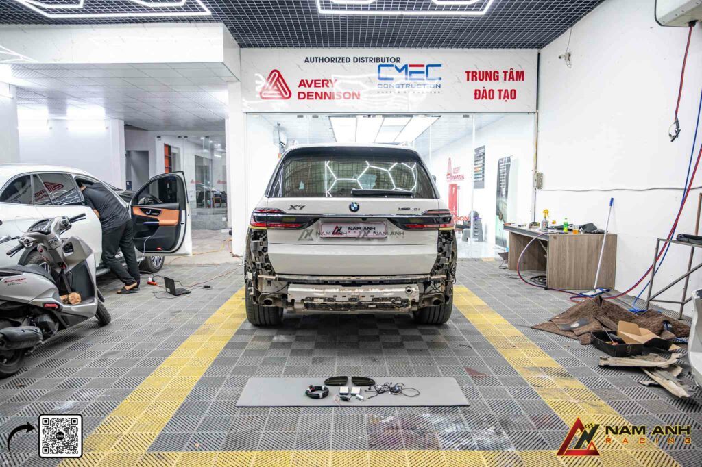 Quy trình nâng cấp BMW X7 G07 LCI đạt chuẩn kỹ thuật châu Âu tại Nam Anh Racing.