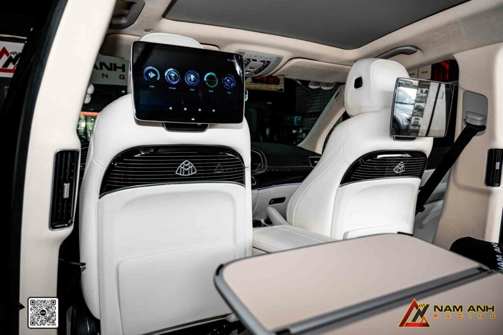 Nội thất ghế thương gia Maybach – chuẩn khoang hạng nhất di động.