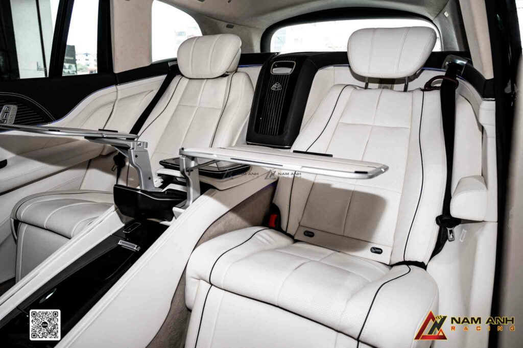 Ghế da Nappa Exclusive chỉnh điện, massage, sưởi và làm mát.