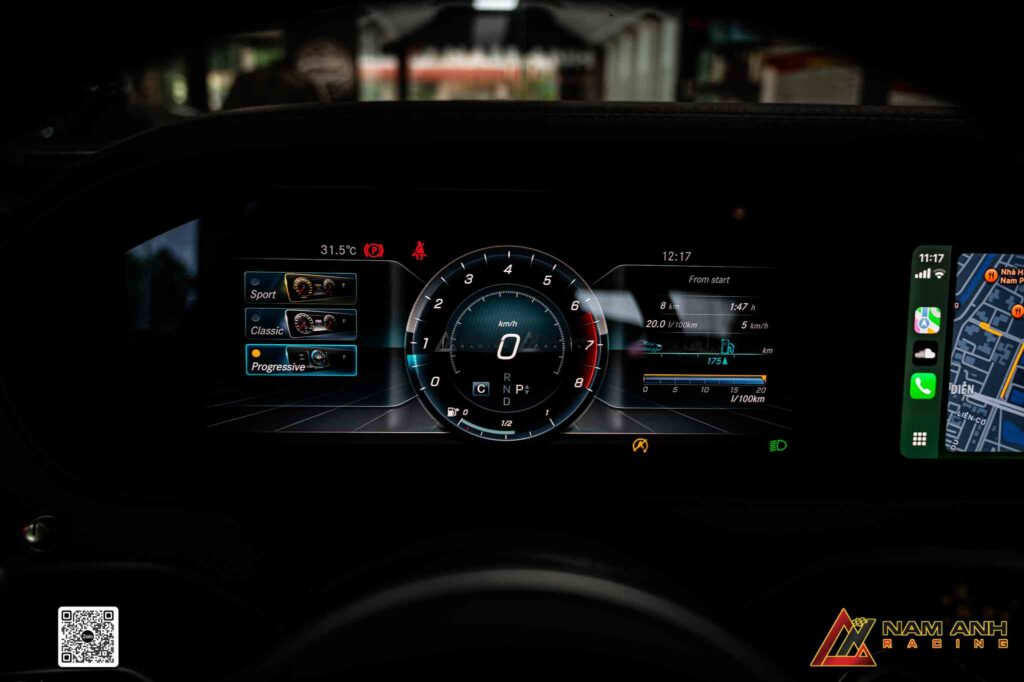 Màn hình ODO kích thước lớn, góc nhìn rộng, hiển thị thông tin trực quan.