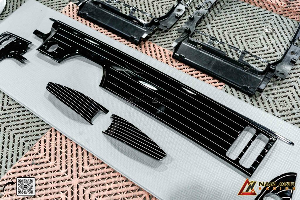 Quá trình nâng cấp S450 tại Nam Anh Racing đạt độ tinh xảo và thẩm mỹ cao.