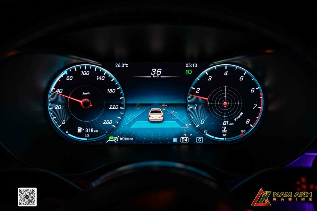 Nam Anh Racing nâng cấp hệ thống ACC chính hãng cho Mercedes GLC 200 2022.